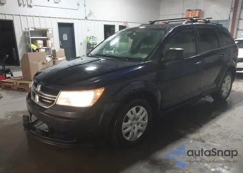 2018 Dodge Journey Se z USA, uszkodzony, nr VIN 3C4PDCAB9JT531433
